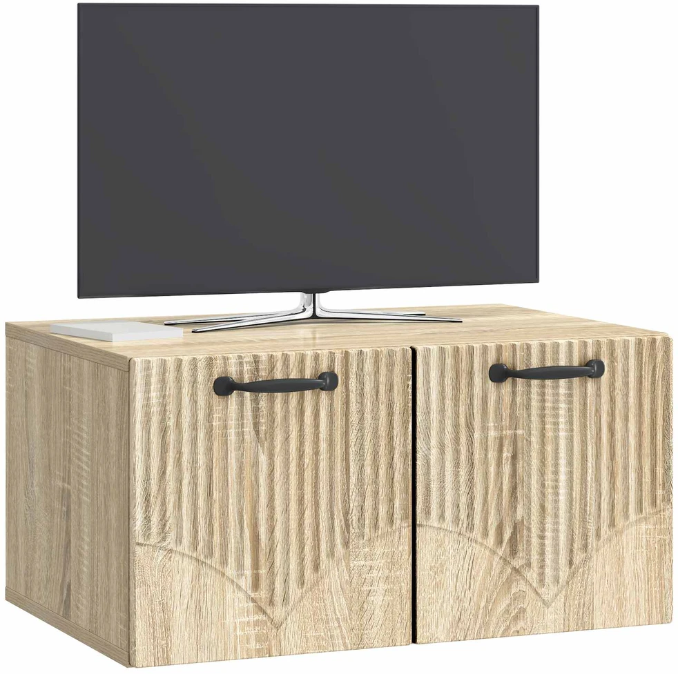 TV staliukas Sieninė TV spintelė Sonoma ąžuolas 59,5 x 41 x 30 cm
