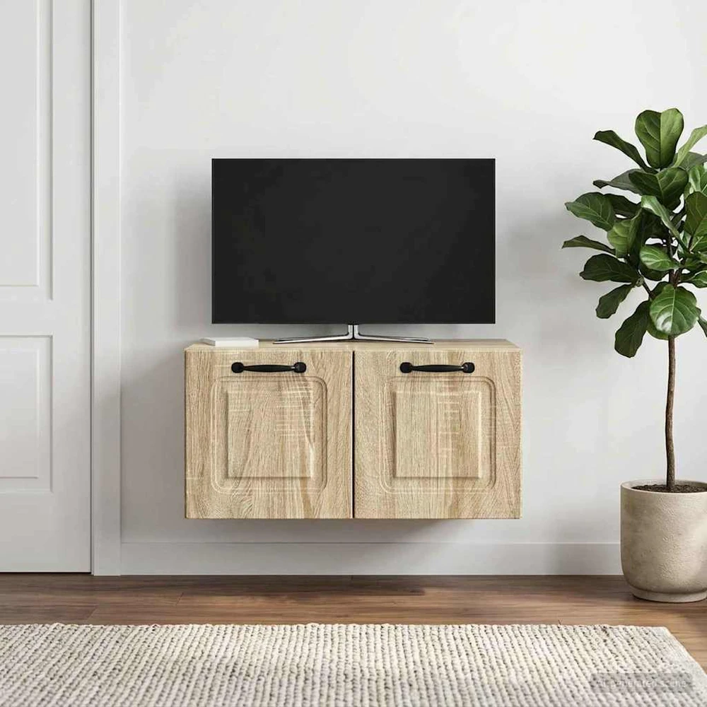 Sieninė TV spintelė Sonoma ąžuolas 59,5 x 31 x 30 cm