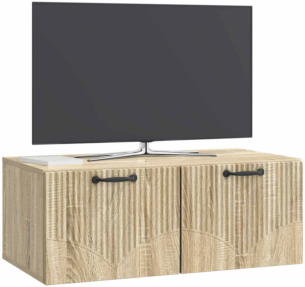 TV staliukas Sieninė TV spintelė Sonoma ąžuolas 78,5 x 41 x 30 cm
