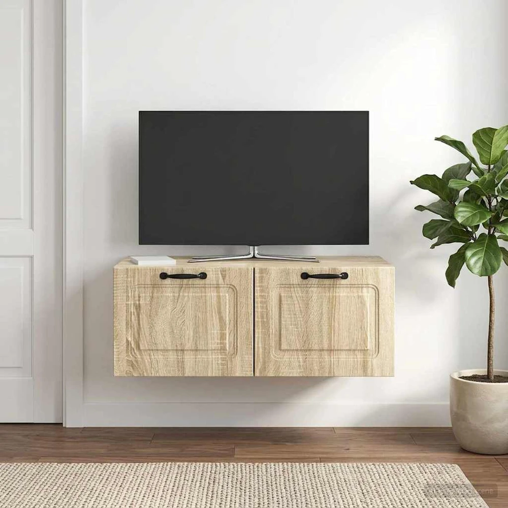 TV staliukas Sieninė TV spintelė Sonoma ąžuolas 78,5 x 41 x 30 cm