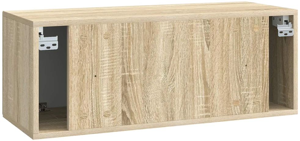 TV staliukas Sieninė TV spintelė Sonoma ąžuolas 78,5 x 31 x 30 cm