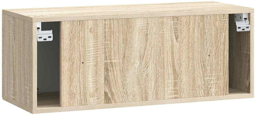 TV staliukas Sieninė TV spintelė Sonoma ąžuolas 78,5 x 31 x 30 cm