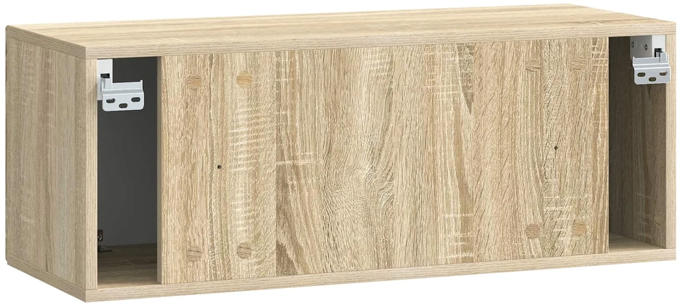 TV staliukas Sieninė TV spintelė Sonoma ąžuolas 78,5 x 31 x 30 cm