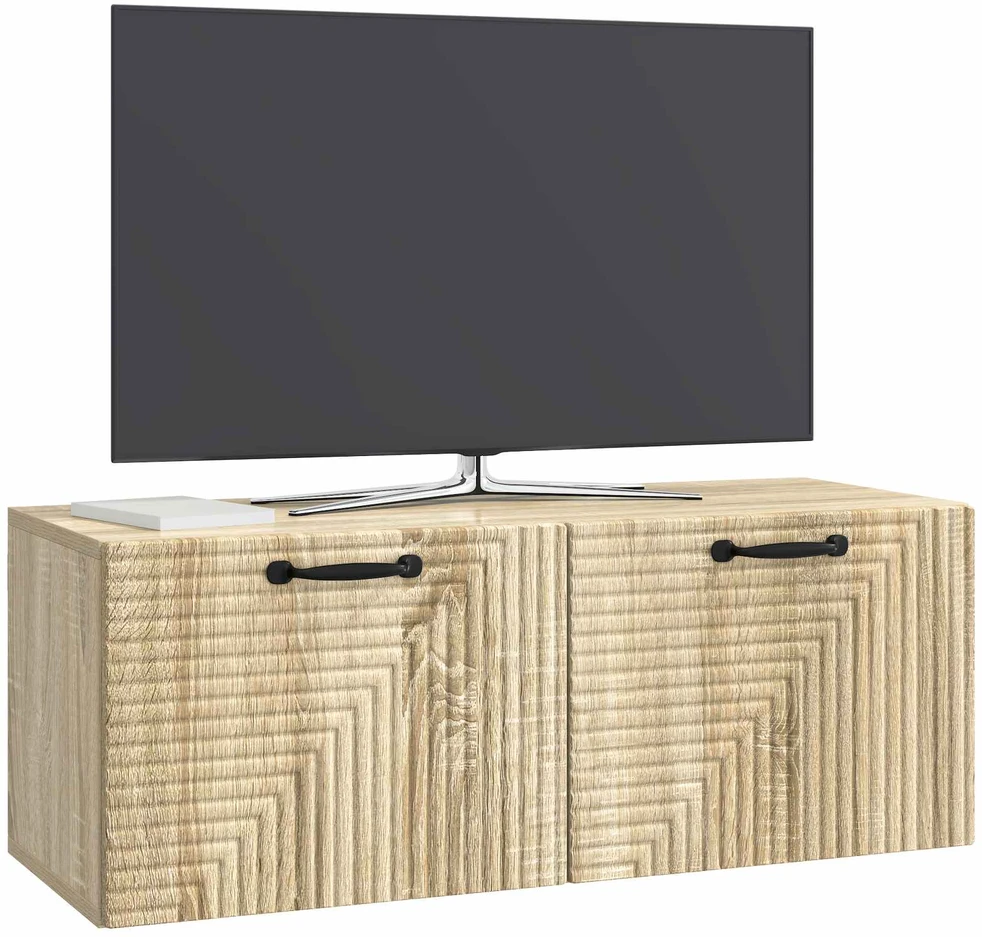 TV staliukas Sieninė TV spintelė Sonoma ąžuolas 78,5 x 31 x 30 cm