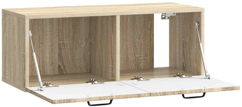 TV staliukas Sieninė TV spintelė Sonoma ąžuolas 78,5 x 31 x 30 cm