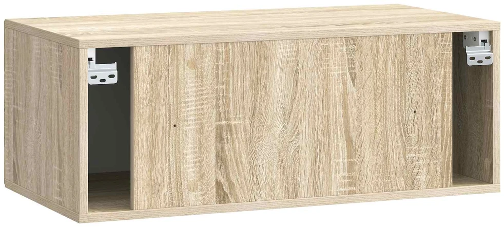 TV staliukas Sieninė TV spintelė Sonoma ąžuolas 78,5 x 41 x 30 cm