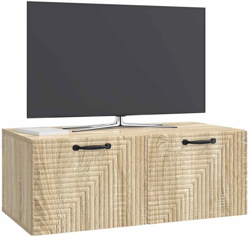 TV staliukas Sieninė TV spintelė Sonoma ąžuolas 78,5 x 41 x 30 cm