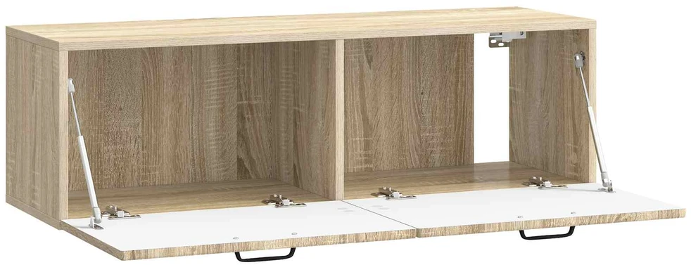 TV staliukas Sieninė TV spintelė Sonoma ąžuolas 98 x 31 x 30 cm