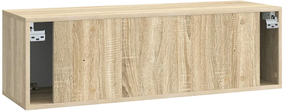 TV staliukas Sieninė TV spintelė Sonoma ąžuolas 98 x 31 x 30 cm