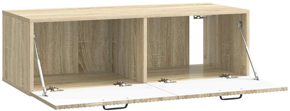 TV staliukas Sieninė TV spintelė Sonoma ąžuolas 98 x 41 x 30 cm