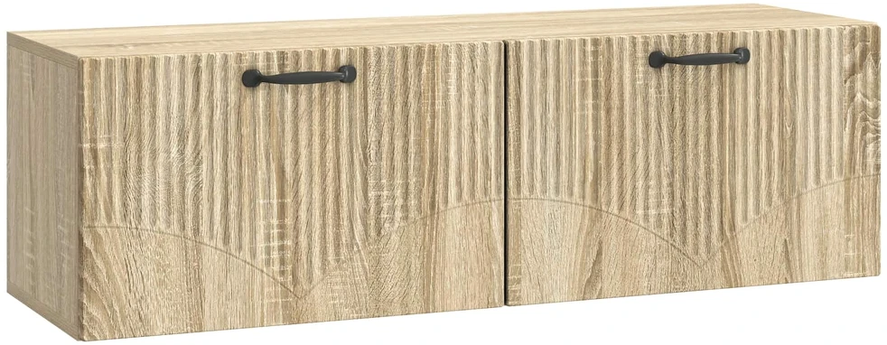 TV staliukas Sieninė TV spintelė Sonoma ąžuolas 98 x 31 x 30 cm