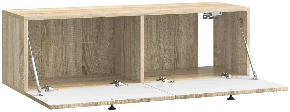 TV staliukas Sieninė TV spintelė Sonoma ąžuolas 98 x 31 x 30 cm