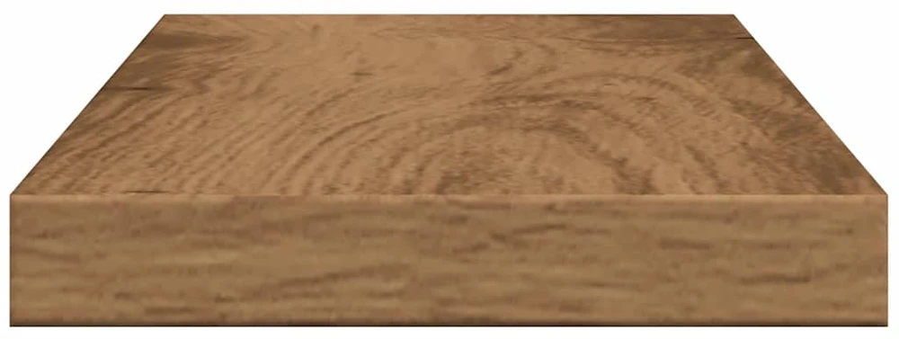 Sieninės lentynos, 4vnt., artisano ąžuolo, 40x10x1,5cm, mediena