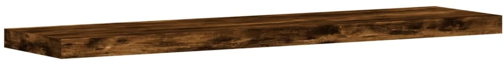 Sieninės lentynos, 4vnt., dūminio ąžuolo, 40x10x1,5cm, mediena
