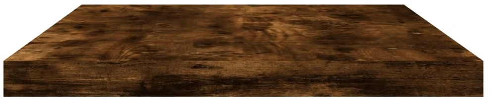Sieninės lentynos, 4vnt., dūminio ąžuolo, 40x20x1,5cm, mediena