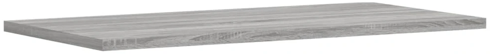Sieninės lentynos, 4vnt., pilkos ąžuolo, 60x30x1,5cm, mediena