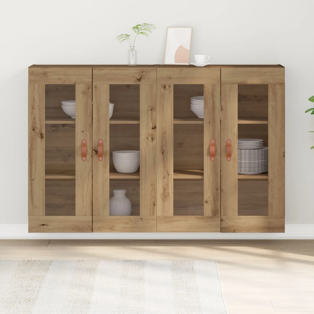Sieniniai baldai 2 vnt. Amatininkų ąžuolas 69,5 x 34 x 90 cm