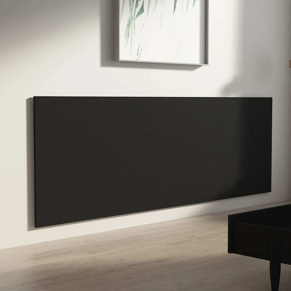 Sieninis galvūgalis, juodas, 240x1,5x80cm, apdirbta mediena