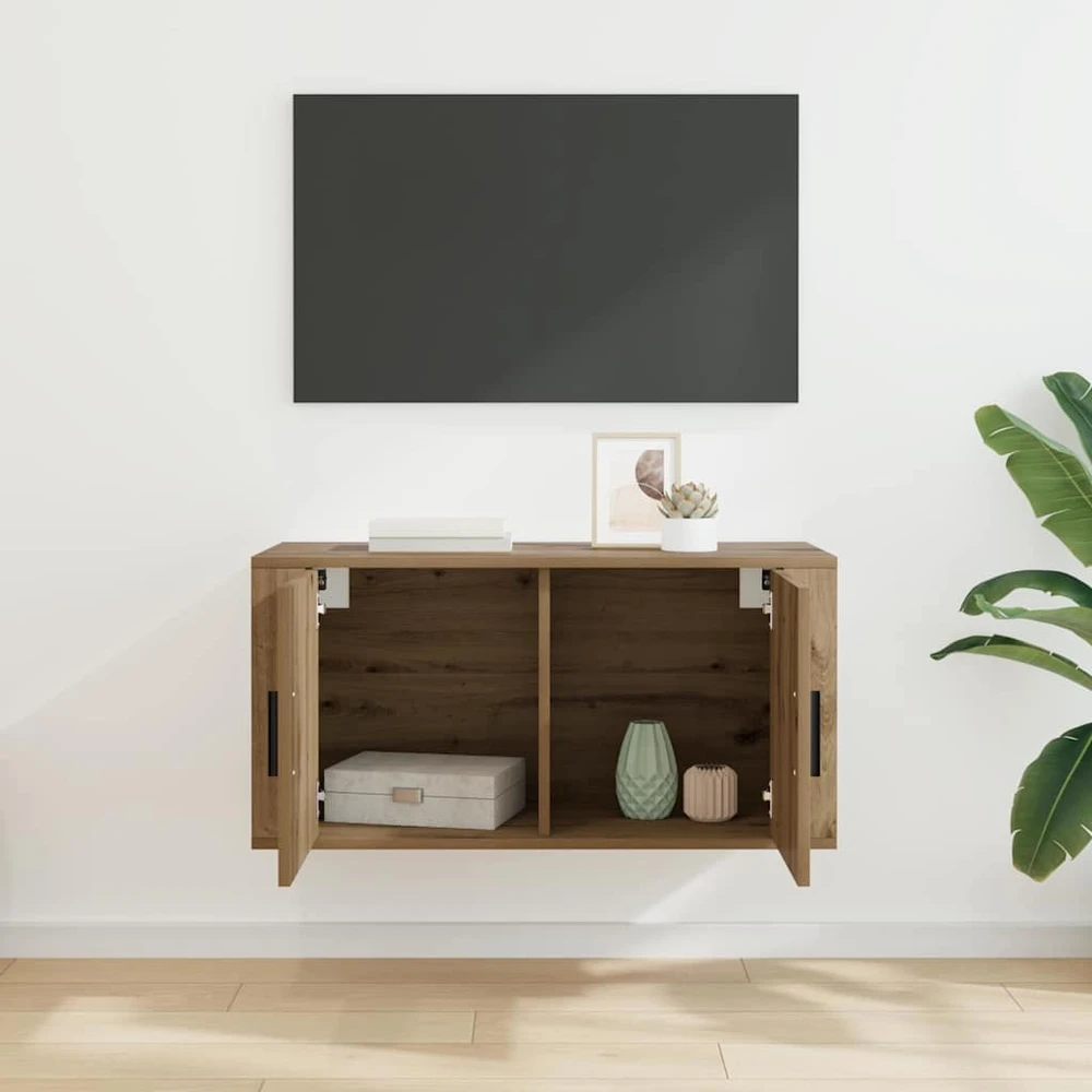 TV staliukas Sieninis televizoriaus kabinetas 80 x 34.5 x 40 cm