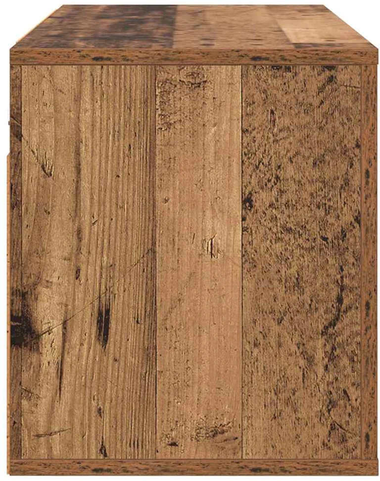 TV staliukas Sieninis televizoriaus kabinetas 80 x 34.5 x 40 cm Sena mediena