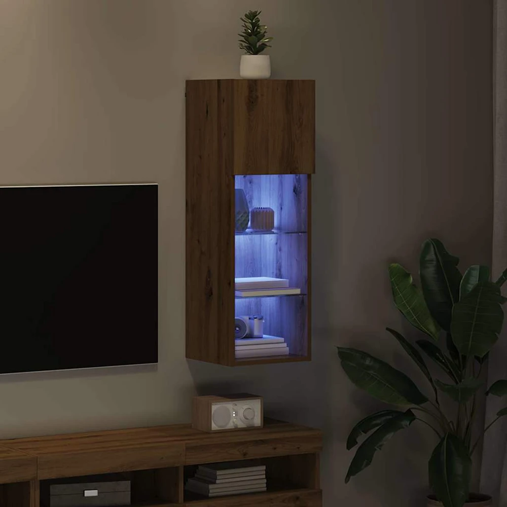 TV staliukas Sieninis televizoriaus stovas 30,5 x 30 x 90 cm