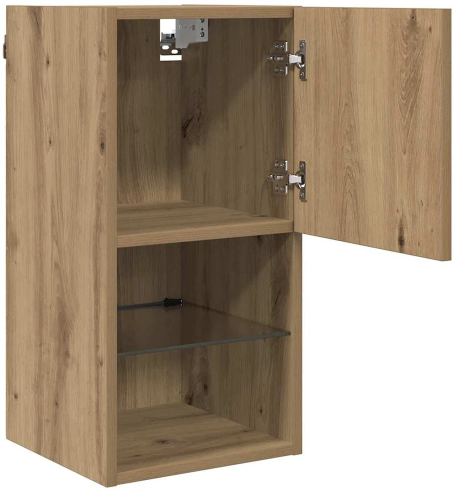 Sieninis televizoriaus stovas 30,5 x 30 x 60 cm