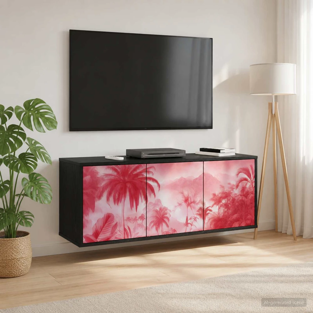 TV staliukas Sieninis televizoriaus stovas AACHEN 102 x 33 x 40 cm