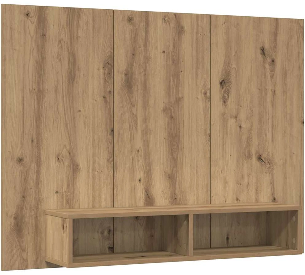 TV staliukas TV spintelių komplektas 120 x 23,5 x 90 cm Amatininkų ąžuolas