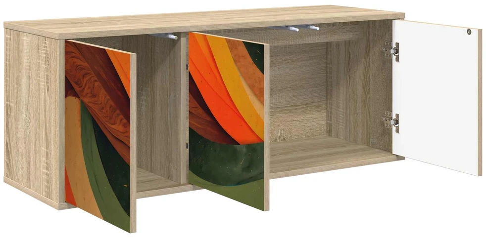 TV staliukas Sieninis televizoriaus stovas BONN 102 x 33 x 40 cm