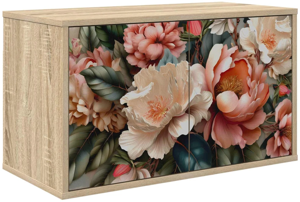 TV staliukas Sieninis televizoriaus stovas BORNE 69 x 33 x 40 cm