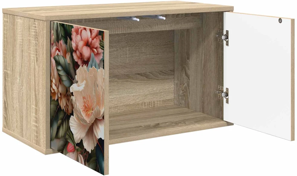 TV staliukas Sieninis televizoriaus stovas BORNE 69 x 33 x 40 cm
