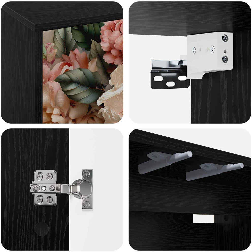 TV staliukas Sieninis televizoriaus stovas BORNE 69 x 33 x 40 cm