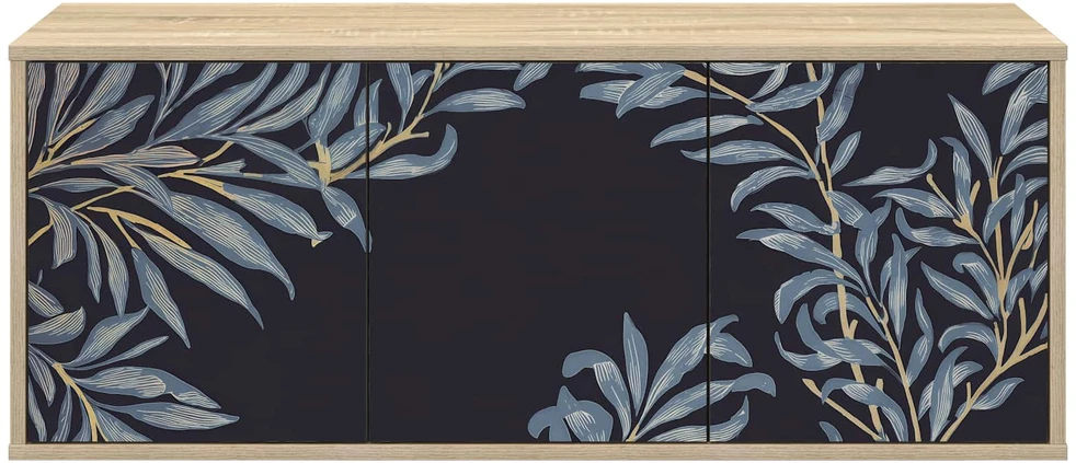TV staliukas Sieninis televizoriaus stovas DOKKUM 102 x 33 x 40 cm