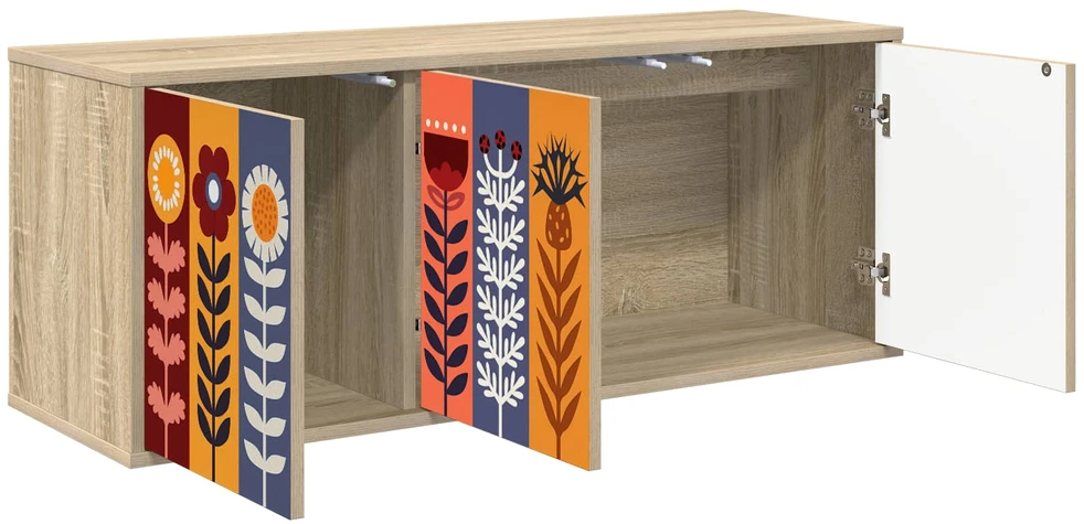 TV staliukas Sieninis televizoriaus stovas ESSEN 102 x 33 x 40 cm