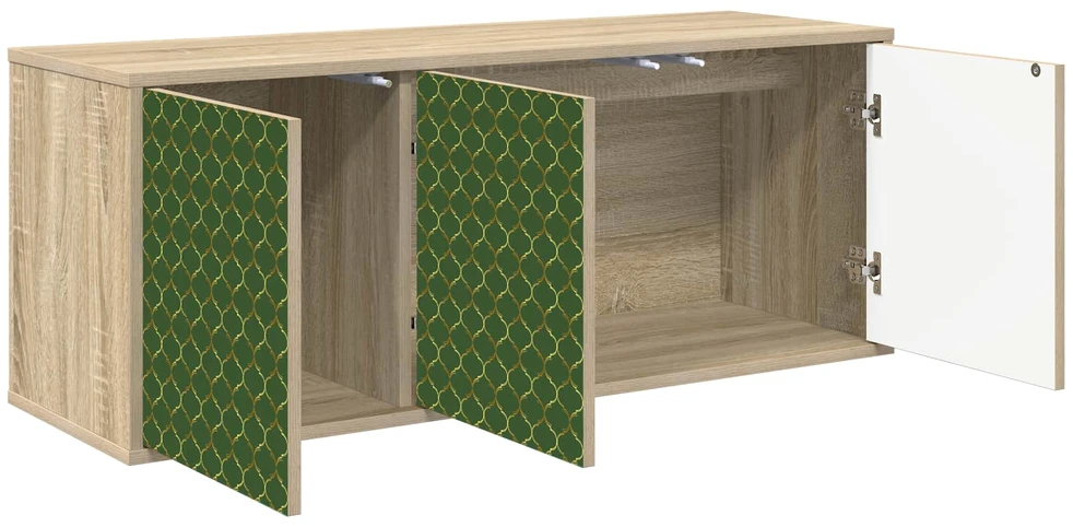 TV staliukas Sieninis televizoriaus stovas GELEEN 102 x 33 x 40 cm