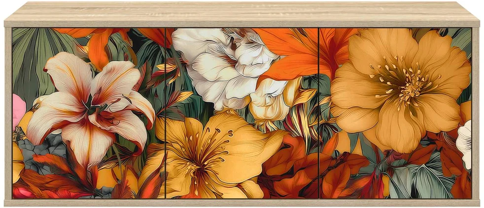TV staliukas Sieninis televizoriaus stovas GENNEP 102 x 33 x 40 cm