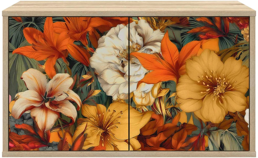 TV staliukas Sieninis televizoriaus stovas GENNEP 69 x 33 x 40 cm