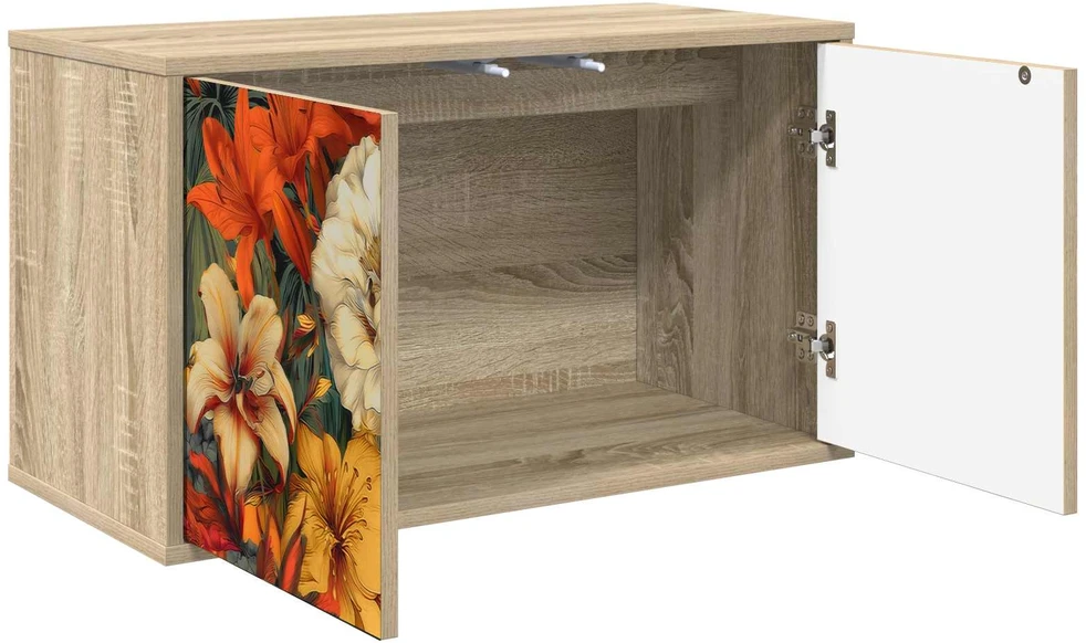 TV staliukas Sieninis televizoriaus stovas GENNEP 69 x 33 x 40 cm