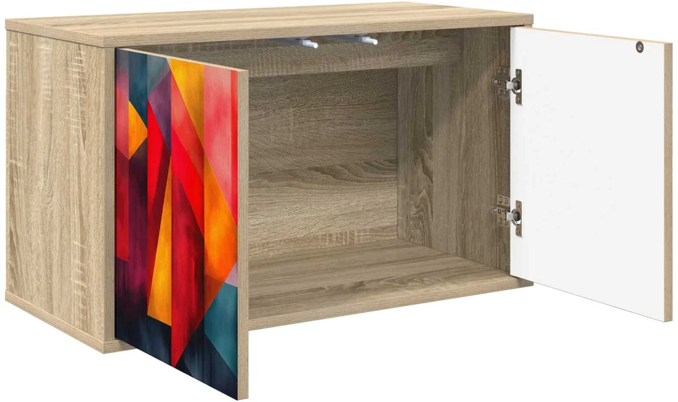 TV staliukas Sieninis televizoriaus stovas HEESCH 69 x 33 x 40 cm