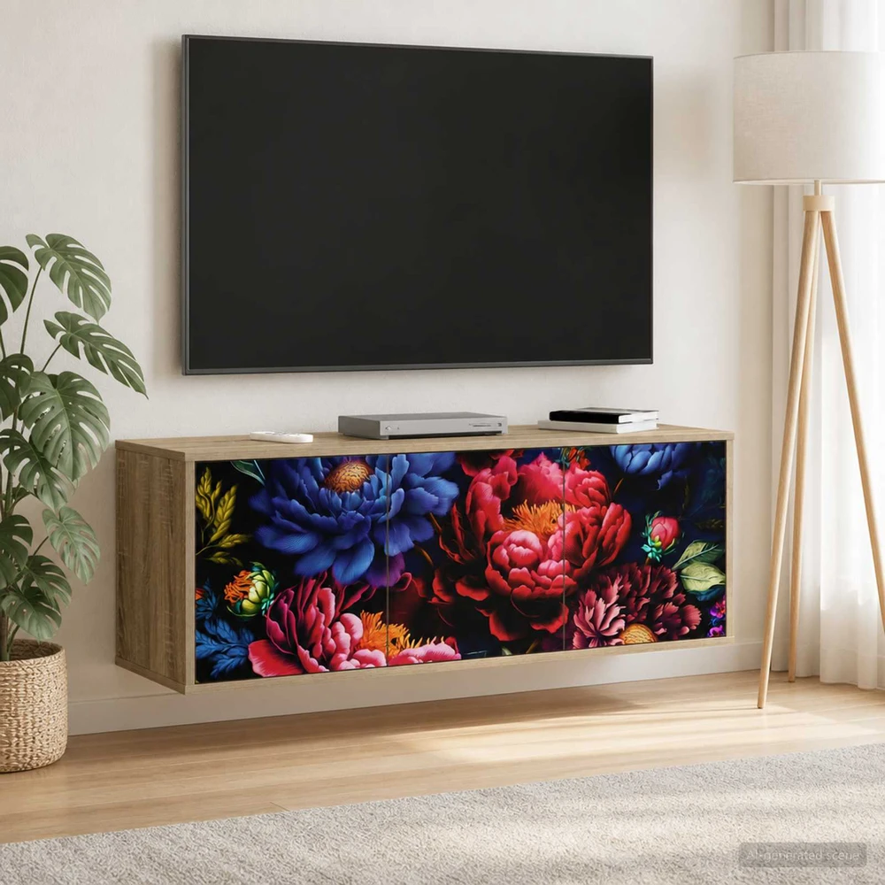 TV staliukas Sieninis televizoriaus stovas KIEL 102 x 33 x 40 cm