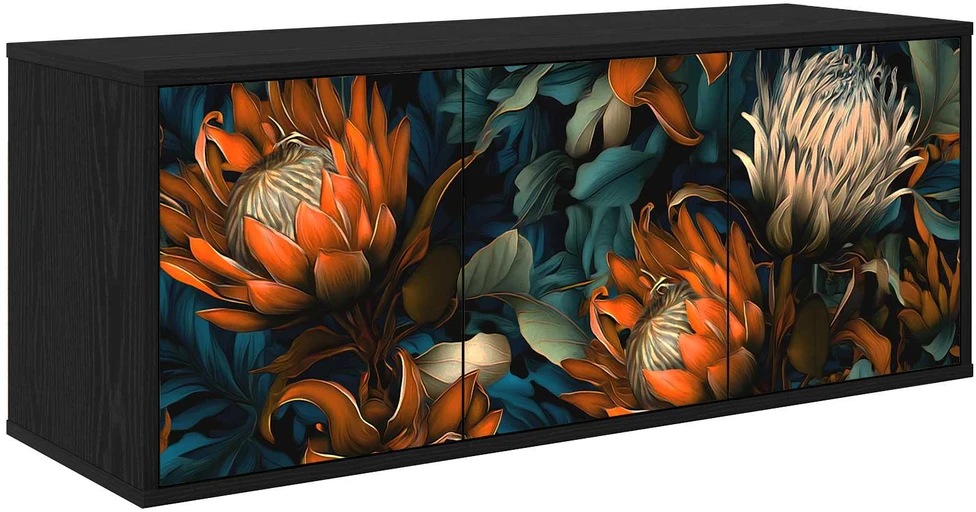 TV staliukas Sieninis televizoriaus stovas LOCHEM 102 x 33 x 40 cm