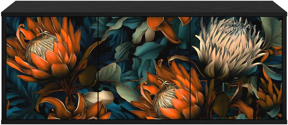 TV staliukas Sieninis televizoriaus stovas LOCHEM 102 x 33 x 40 cm