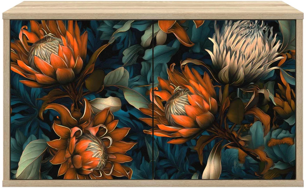 TV staliukas Sieninis televizoriaus stovas LOCHEM 69 x 33 x 40 cm