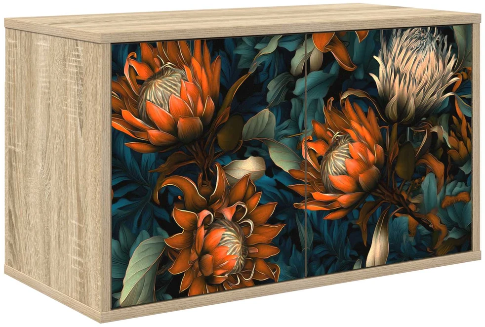 TV staliukas Sieninis televizoriaus stovas LOCHEM 69 x 33 x 40 cm
