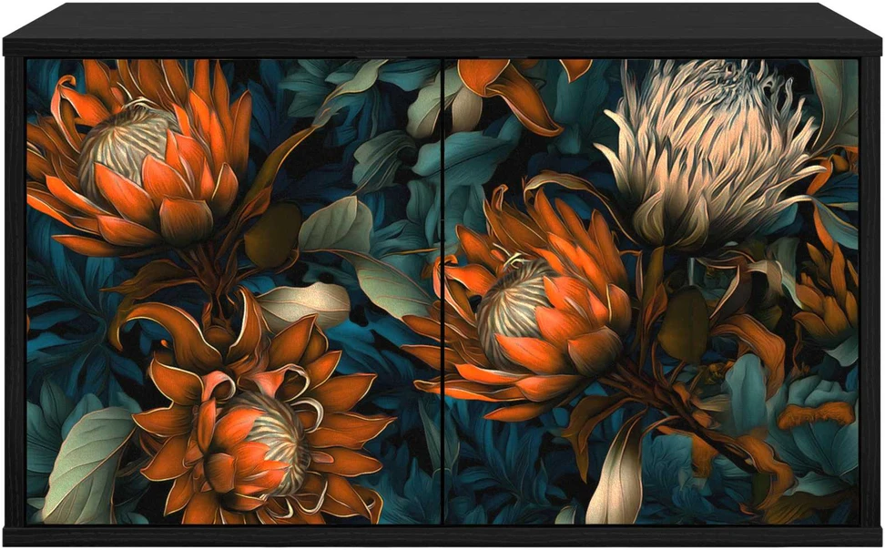TV staliukas Sieninis televizoriaus stovas LOCHEM 69 x 33 x 40 cm