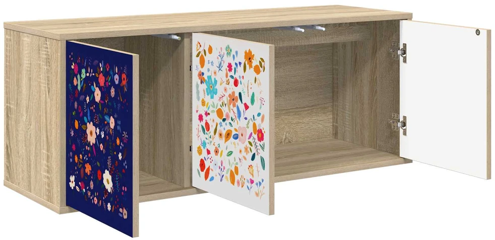 TV staliukas Sieninis televizoriaus stovas MAINZ 102 x 33 x 40 cm