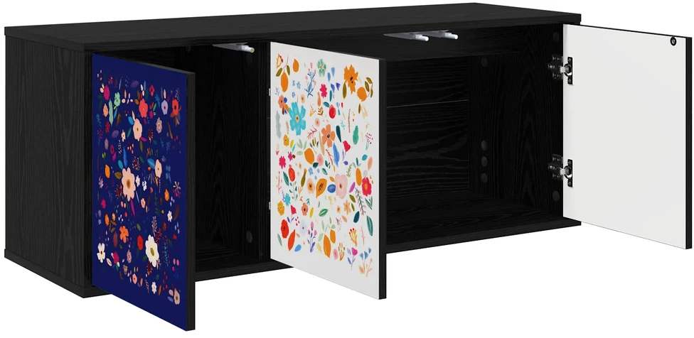 TV staliukas Sieninis televizoriaus stovas MAINZ 102 x 33 x 40 cm