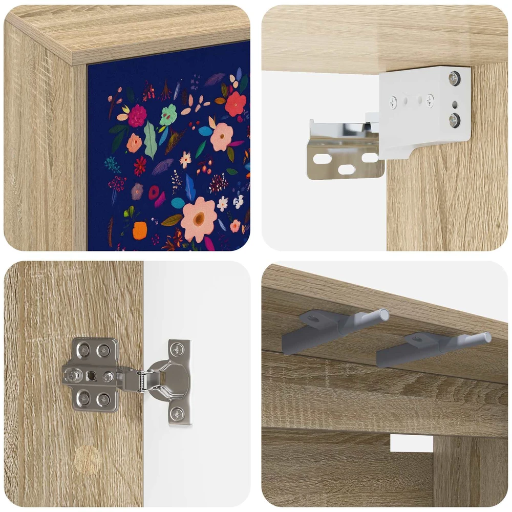 TV staliukas Sieninis televizoriaus stovas MAINZ 69 x 33 x 40 cm