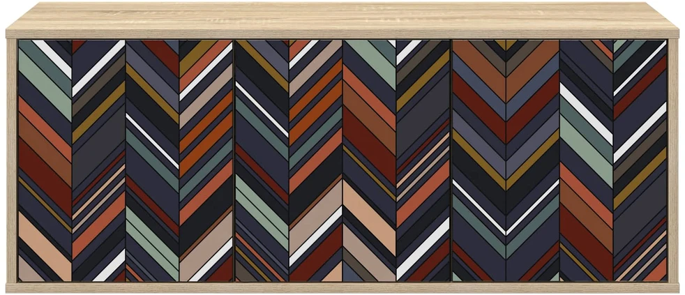 TV staliukas Sieninis televizoriaus stovas OMMEN 102 x 33 x 40 cm