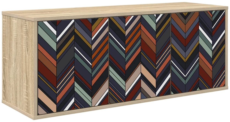 TV staliukas Sieninis televizoriaus stovas OMMEN 102 x 33 x 40 cm